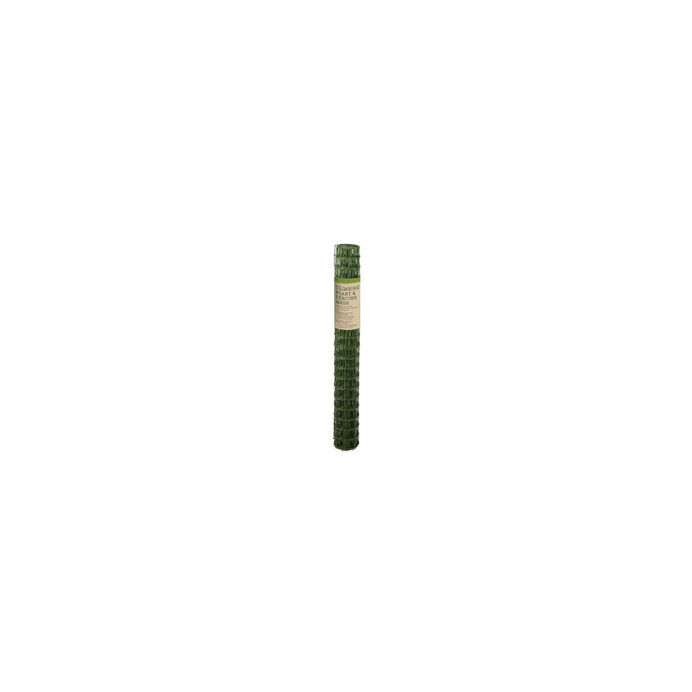 Smart Garden Climbing Plant And Fencing Mesh, 50Mm - 1M X 5M Green