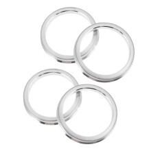 4pcs Aluminum Wheel Hub Centric Rings for Car Wheels Accurate Centering and Vibration Reduction