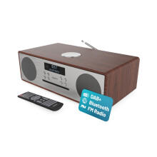 DAB+ Radio & CD Player | Compact Wooden HiFi Music