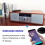 WISCENT Compact Stereo - with Bluetooth, CD Player 5