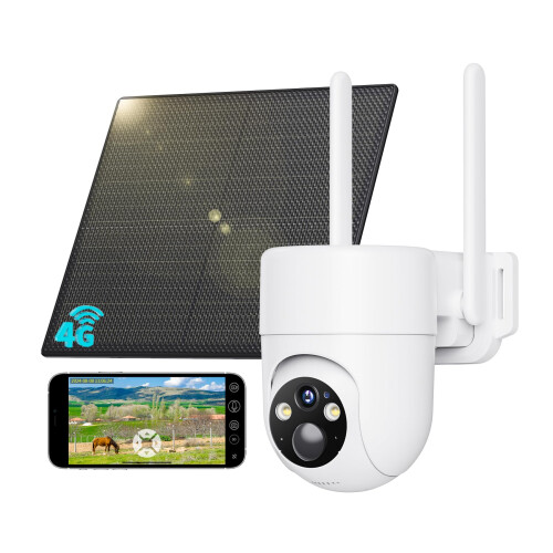 SEHMUA 4G LTE Security Camera NO Wifi with SIM Car