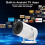 Mini Projector with Android App,210 Rotatable, Au 2