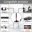 Antenna, TV Antenna Indoor, with Signal Support fo 6