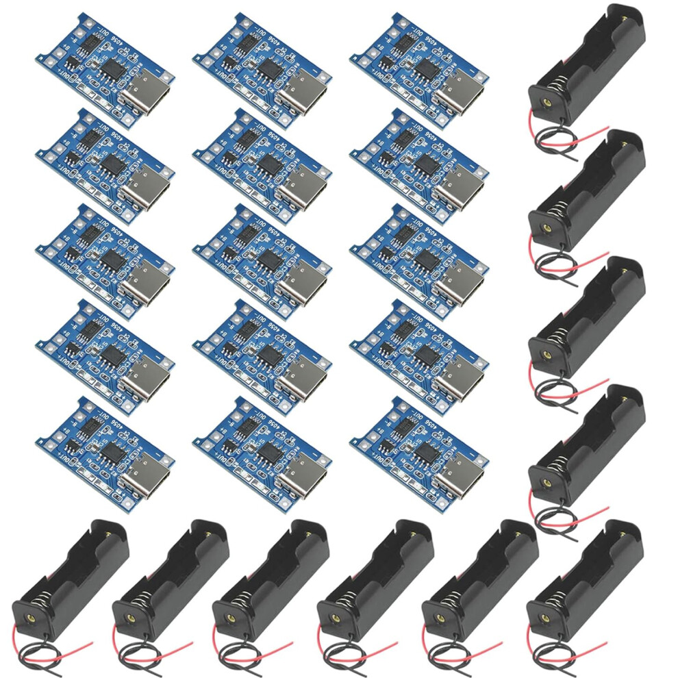 Gtiwung 15Pcs Type-C Usb 5V 1A 18650 Lithium Batte 82935955