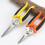 Salad Scissors Orange Yellow, Comfortable Handle, Sharp Cutting Edge, Simple Practical Kitchen Tool 2