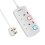 Mscien 3M Extension Lead, 2 Sockets Way Extension 1