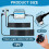 Dash Cam Hardwire Kit USB Type C Hard Wire Kit, Mi 2