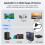 JeeGoWooss HDMI Splitter 1 in 2 Out Cable Adapter, 4