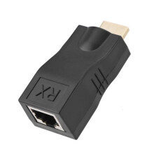 Predlžovací HDMI kábel - Nešpecifikovaný - 30 m - 2x HDMI - Opakovač - Kábel RJ45 CAT6