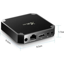 Mini Smart TV Box X96, Android 7.1.2, Amlogic S905W, štvorjadrový procesor, H.265, VP9, HDR10, mini PC, 1 GB + 8 GB DLNA, Wi-Fi LAN, HD, čierny