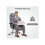 Faux Leather Reclining Office Chair, with Footrest - Grey 5
