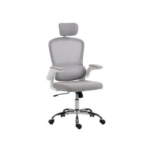 Mesh Back Office Chair, with Lumbar Support - Grey