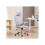 Mesh Back Office Chair, with Lumbar Support - Grey 2