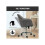 Velvet-Feel Office Chair - Grey 5
