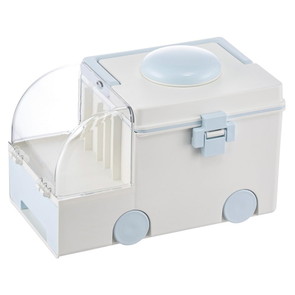 Medicine Storage Box Large Capacity Plastic First Aid Box Medical Supply Organizer With Compartments And Handle
