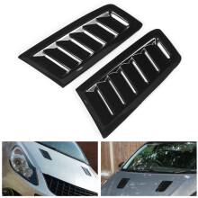 Universelle glänzende schwarze Fronthaubenlüftungen für Focus RS MK2 Stil