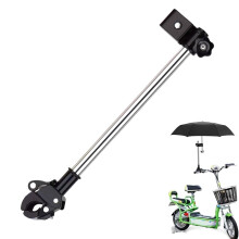 Bike Umbrella Holder 360 Adjustable AntiVibration NoDrill Bicycle Stand for Wheelchair and Stroller