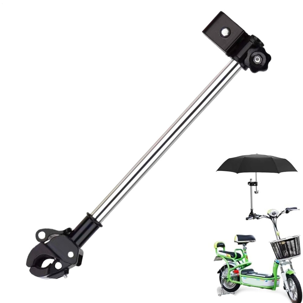 Bike Umbrella Holder 360 Adjustable AntiVibration NoDrill Bicycle Stand for Wheelchair and Stroller
