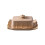 Butter Dish Ceramic with Lid Rectangular Khaki Freshness Lock for Kitchen Butter Storage 1