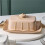 Butter Dish Ceramic with Lid Rectangular Khaki Freshness Lock for Kitchen Butter Storage 3