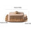 Butter Dish Ceramic with Lid Rectangular Khaki Freshness Lock for Kitchen Butter Storage 5