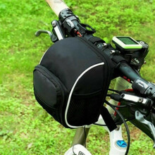 Akozon Outdoor Bike Pouch, taška na predné riadidlá bicykla, samostojaca taška na bicykel