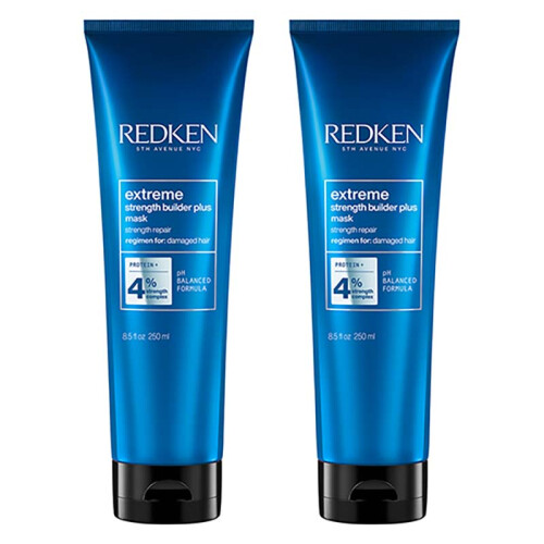 REDKEN Redken Extreme Strength Builder Plus Mask 250ml Double New