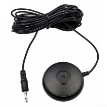 3.5mm Desktop Measurement Microphone For Audio Calibration Home Theater Systems Black