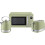 Swan Retro Green Swan Kitchen Set with Kettle Toaster Microwave 1