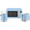 Swan Swan Retro Blue Kitchen Set Kettle Toaster and Digital Microwave 1
