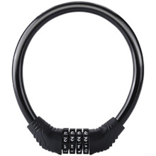 Bicycle Cable Lock with AntiSmashing Zinc Alloy, DoubleSided Keys and Durable Steel Wire for Outdoor Security