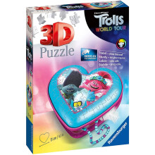 Ravensburger Trolls 2 World Tour 3D Heart Box