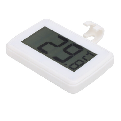 Fridge Alarm ThermometerCF Conversion Magnetic Back Waterproof Freezer Thermometer Mini Design Digital Refrigerator Thermometer Adjustable 1