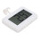 Fridge Alarm ThermometerCF Conversion Magnetic Back Waterproof Freezer Thermometer Mini Design Digital Refrigerator Thermometer Adjustable 4