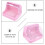 Baby Bottle Storage Box with Lid, Visible DustProof Organizer Case, Durable PP Feeding Bottle Container 3