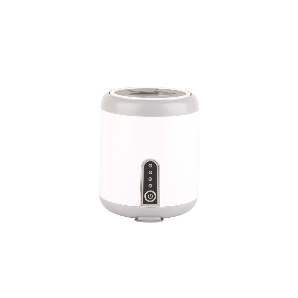 Baby Bottle Mixer with OneButton Smart Mixing, Bubble Blend, USB Rechargeable Formula Shaker (White)