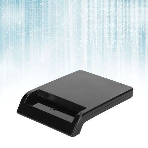 USB SIM-Kartenleser, ABS, Schwarz, kompatibel mit Windows/Linux