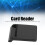 USB SIM-Kartenleser, ABS, Schwarz, kompatibel mit Windows/Linux 3