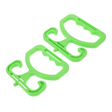 2pcs Heavy Duty Grocery Bag Carrier Handle with Ergonomic Grip for Multiple Bags