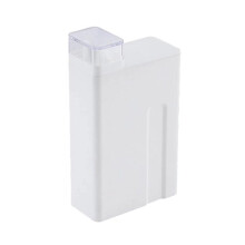 Refillable Laundry Bottle 1000ml NonLeak Plastic Detergent Dispenser with Label White