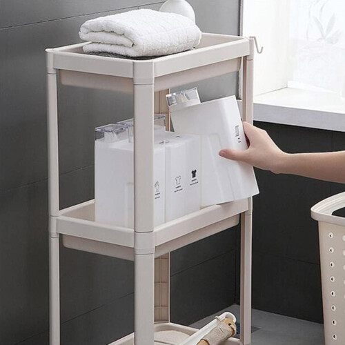Refillable Laundry Bottle 1000ml NonLeak Plastic Detergent Dispenser with Label White 1