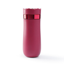 320ml Stainless Steel Travel Coffee Press, LeakProof French Press Cup for Camping and Office Use