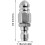 Pressure Drain Cleaning Nozzle 6mm Quick Connect Rust Resistant for Plumbing Ref: 3233 4