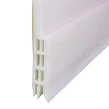 Door Draft Stopper Bottom Seal Strip 100CM for Energy Saving and Noise Reduction in Home (White)