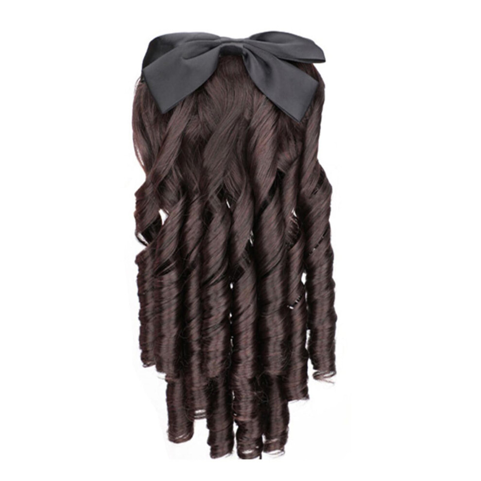Unisex 28Cm Synthetic Hair Topper For Women Clip In Wiglet Instant Volume Boost Natural Looking Hairpiece