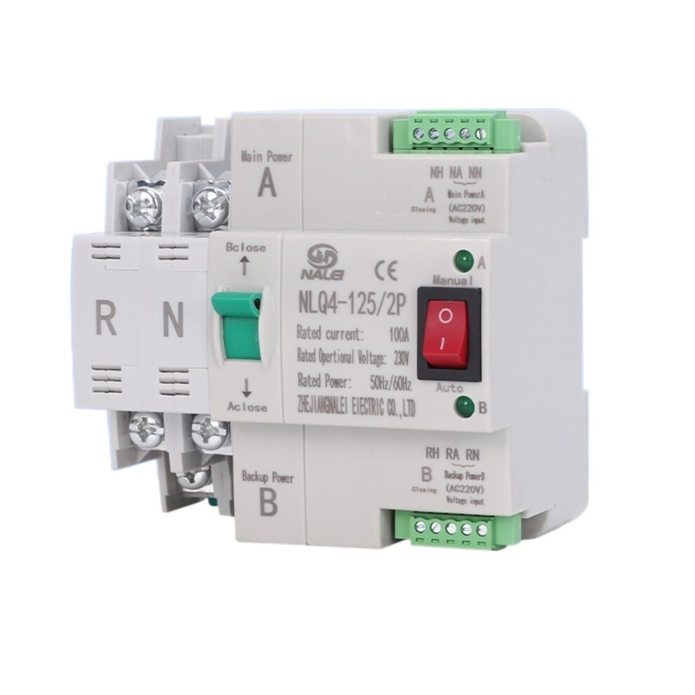 2 Pole 63A Automatic Transfer Switch With Millisecond Level Switching And Dual Power Control 9365369575462
