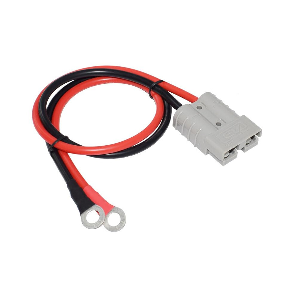 50A Power Connector Cable 10Awg Extension Wire With Ring Terminals For Solar Battery Charging Under 36V 9164114396396