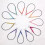 KnitPro Zing Fixed Circular Needles Asymmetrical 10" (25cm) | Size 5.00mm 6