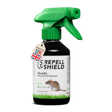 RepellShield Rat & Mouse Repellent Spray - Non-Staining Peppermint Oil Spray, Family & Pet Safe, Use Indoors - Protects Your Home - Alternative to Mo