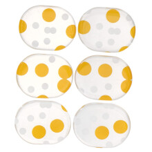 Drum Dampening Gel Pads 6pcs Silicone SelfAdhesive Snare Mute for Tone Control and Cymbals